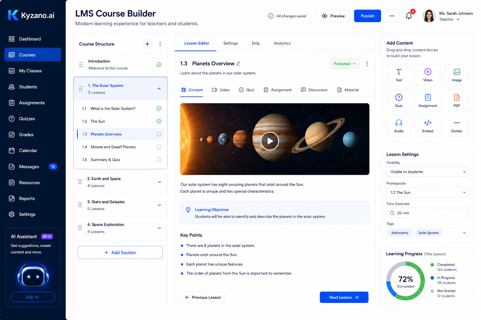 LMS Course Builder